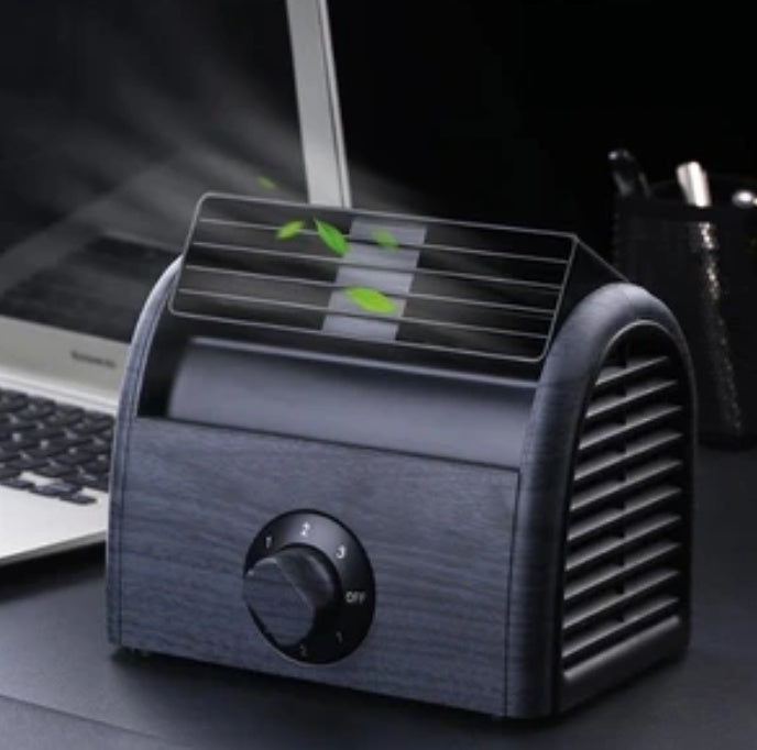 Elegant Portable Bladeless Fan (Strong Wind, Low Noise)