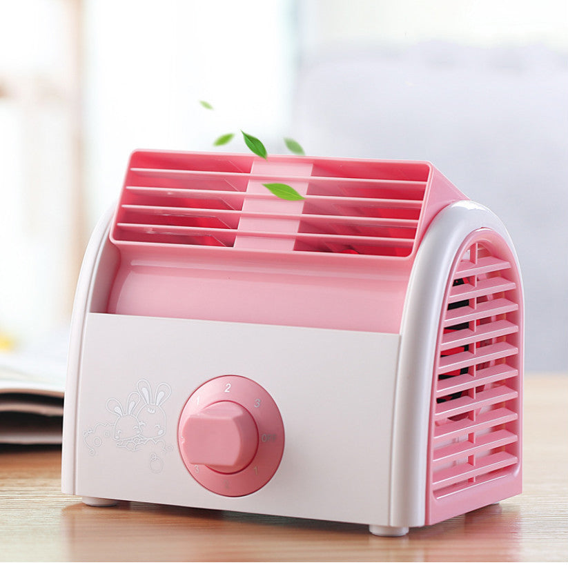 Elegant Portable Bladeless Fan (Strong Wind, Low Noise)