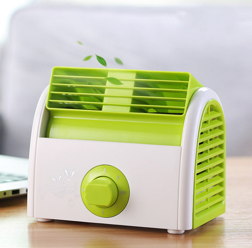 Elegant Portable Bladeless Fan (Strong Wind, Low Noise)