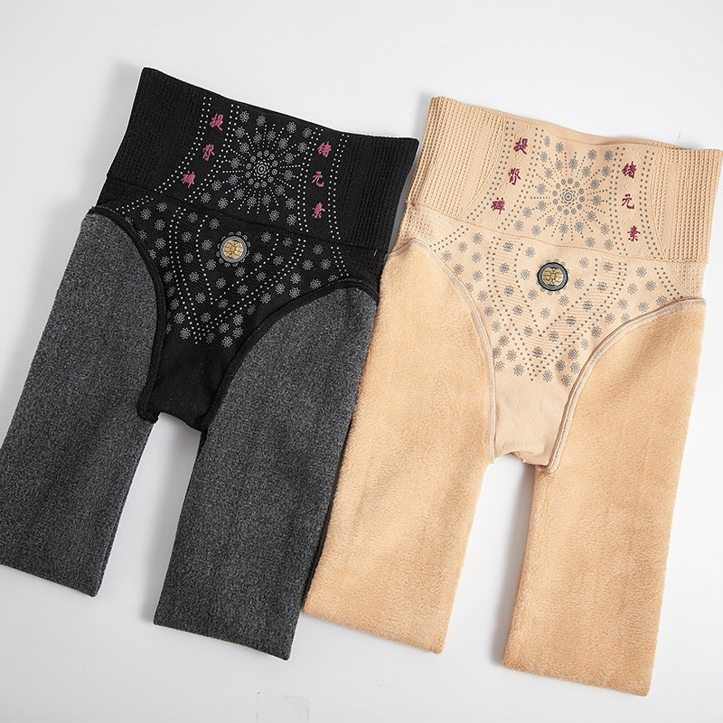 Heat integrated thermal pants