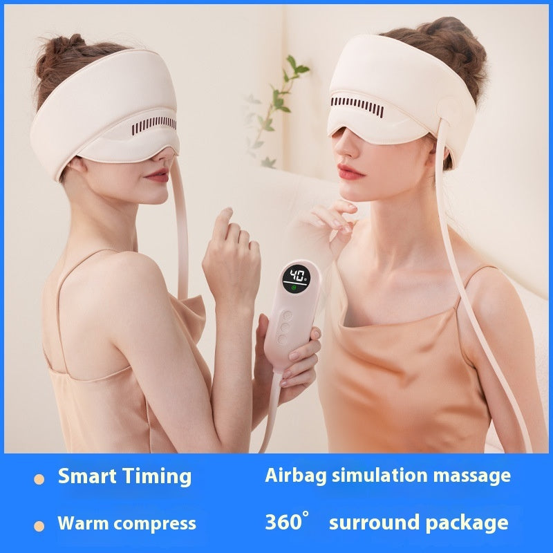 Head Massager Electric Heating Air Bag Massage Cap Head Cervical Vertebra Head Eye Massage Instrument
